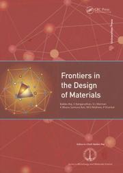 Cover of: Frontiers in the Design of Materials (Series in Metallurgy and Materials Science)