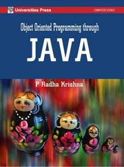 Cover of: Object Oriented Programming Through Java