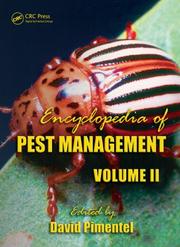 Encyclopedia of Pest Management, Volume II by David Pimentel