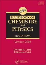 Cover of: Handbook of Chemistry and Physics on CD-ROM, Version 2008