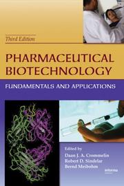 Cover of: Pharmaceutical Biotechnology by 
