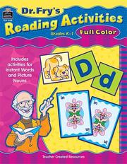 Cover of: Dr. Fry's Reading Activities, Grades K-1