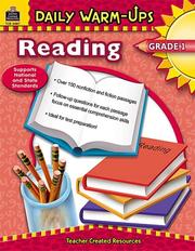 Cover of: Daily Warm-Ups: Reading, Grade 1 (Daily Warm-Ups)