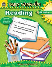 Cover of: Daily Warm-Ups: Reading, Grade 4