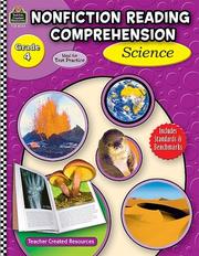Cover of: Nonfiction Reading Comprehension