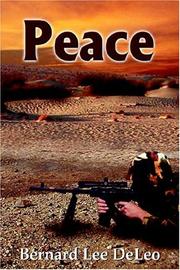 Cover of: Peace by Bernard Lee DeLeo