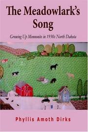 Cover of: The Meadowlark's Song by Phyllis Amoth Dirks