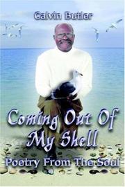 Cover of: Coming Out of My Shell by Calvin Butler