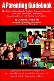 Cover of: A Parenting Guidebook | Dr. Willie, J. Kimmons