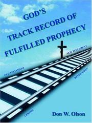 Cover of: GOD'S TRACK RECORD OF FULFILLED PROPHECY