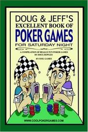 Cover of: Doug & Jeff's Excellent Book of Poker Ga