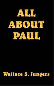 Cover of: ALL ABOUT PAUL