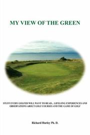 Cover of: MY VIEW OF THE GREEN