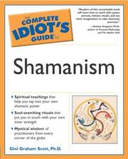 Cover of: The Complete Idiot's Guide to Shamanism by Gini Graham Scott