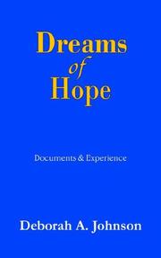 Cover of: Dreams of Hope