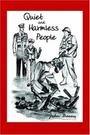 Cover of: Quiet and Harmless People by John Bacon, John Bacon