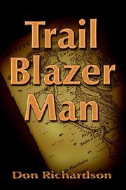 Cover of: Trail Blazer Man