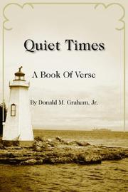 Cover of: Quiet Times | Jr. Donald M. Graham