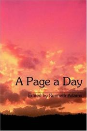 Cover of: A Page a Day