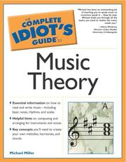 Cover of: The Complete Idiot's Guide to Music Theory
