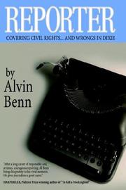 Cover of: REPORTER | Alvin Benn