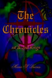 Cover of: The Chronicles by Marie, S. Burns