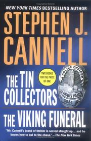 Cover of: The Tin Collectors/The Viking Funeral (A Shane Scully Novel) | Stephen J. Cannell