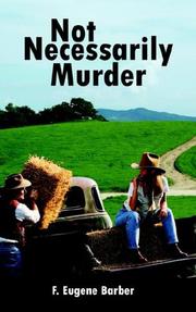 Cover of: Not Necessarily Murder