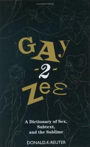 Cover of: Gay-2-Zee by Donald F. Reuter