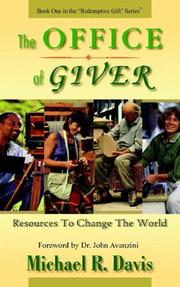Cover of: The OFFICE of GIVER | Michael R. Davis