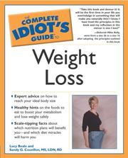 Cover of: The complete idiot's guide to weight loss