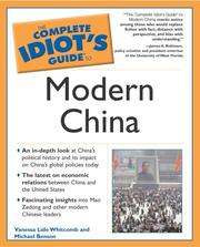 Cover of: The Complete Idiot's Guide to Modern China