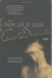 Cover of: The Secret Life of Laszlo, Count Dracula by Roderick Anscombe