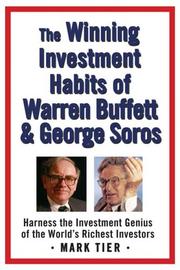 Cover of: The Winning Investment Habits of Warren Buffett & George Soros