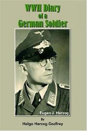 Cover of: WWII Diary of a German Soldier | Helda, Herzog Godfrey