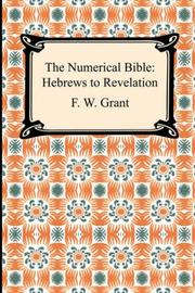 Cover of: The Numerical Bible: Hebrews to Revelation