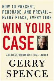 Cover of: Win Your Case by Gerry Spence