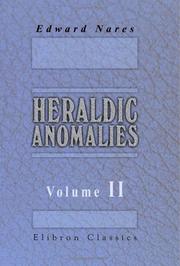 Heraldic anomalies by Edward Nares