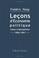 Cover of: Leçons d'économie politique faites à Montpellier, 1860-1861