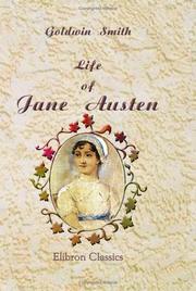 Cover of: Life of Jane Austen by Goldwin Smith