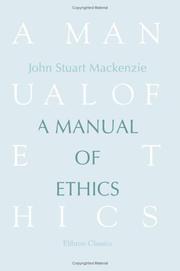 A manual of ethics by John Stuart Mackenzie