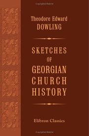 Cover of: Sketches of Georgian Church History