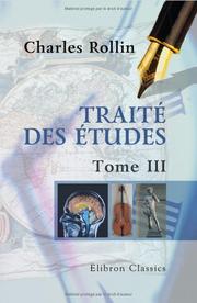 Traité des études by Charles Rollin