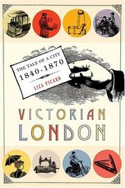 Cover of: Victorian London by Liza Picard, Liza Picard