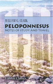 Cover of: Peloponnesus: Notes of Study and Travel