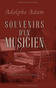 Cover of: Souvenirs d'un musicien