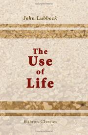 Cover of: The Use of Life