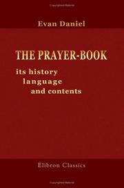 The prayer-book by Evan Daniel