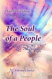 Cover of: The Soul of a People by Harold Fielding