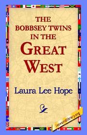 Cover of: The Bobbsey Twins in the Great West by Laura Lee Hope